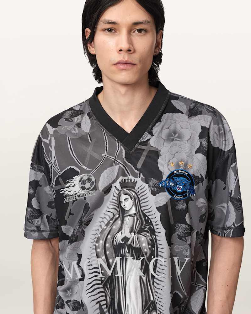 Puerto Oversized Short Sleeve Football Shirt