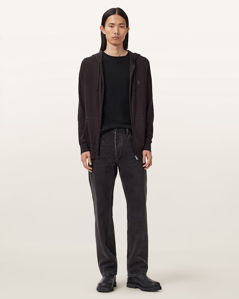 Mode Merino Zip Up Ramskull Hoodie