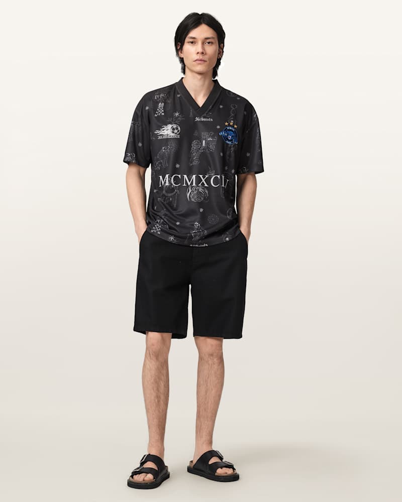 Terra Oversized Short Sleeve Football Shirt