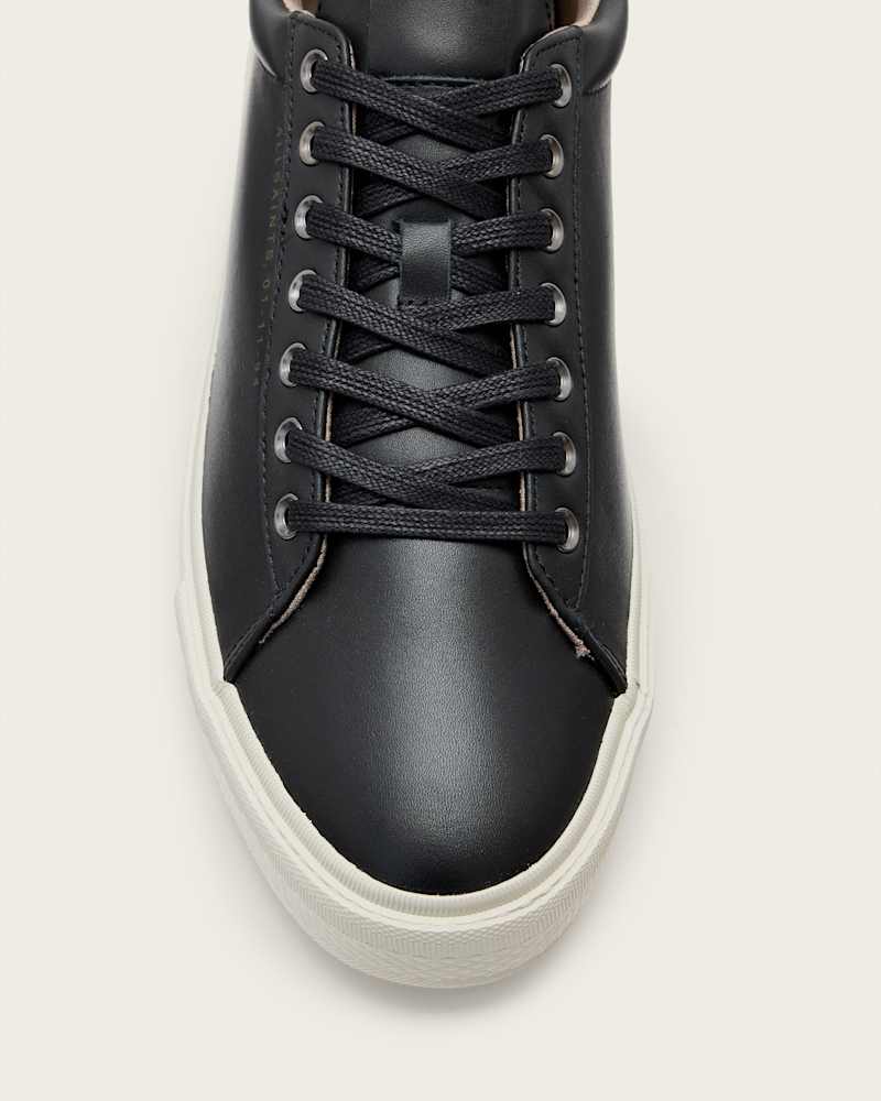 Brody Leather Low Top Trainers