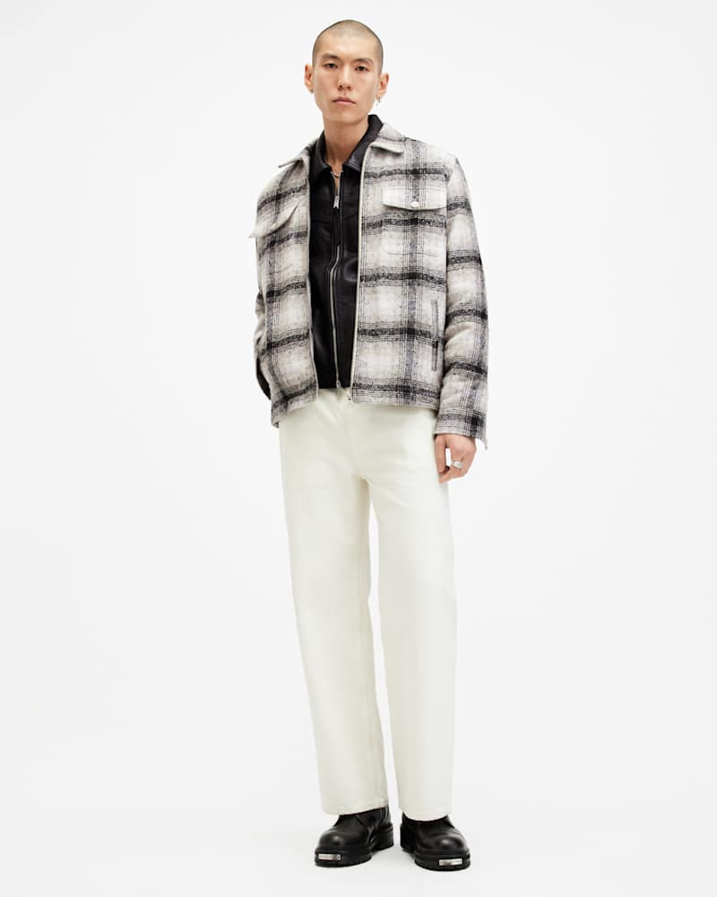 Banshee Textured Checked Jacket