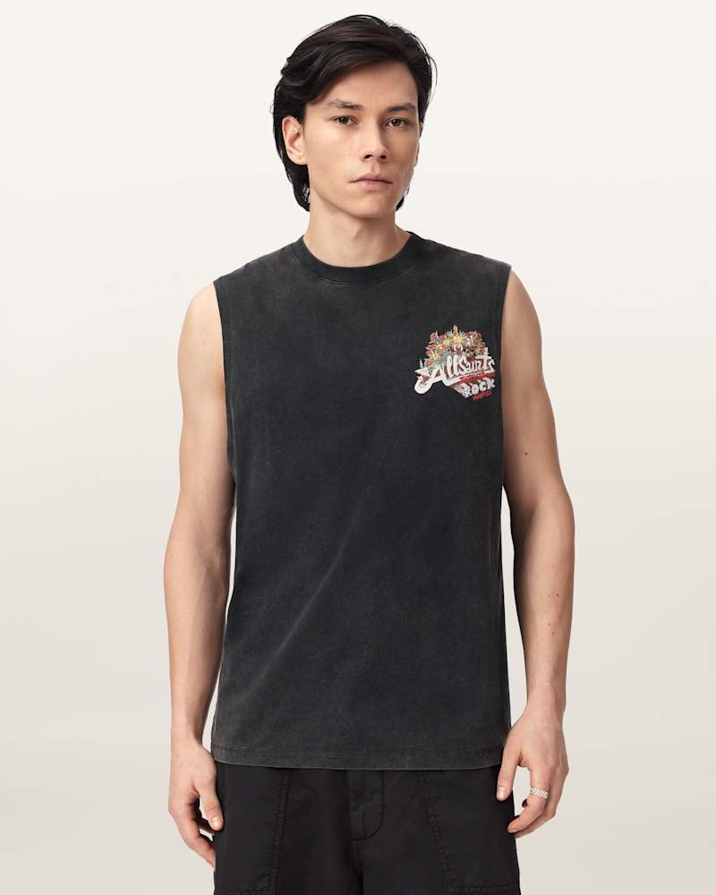 Roque Oversized Sleeveless T-Shirt