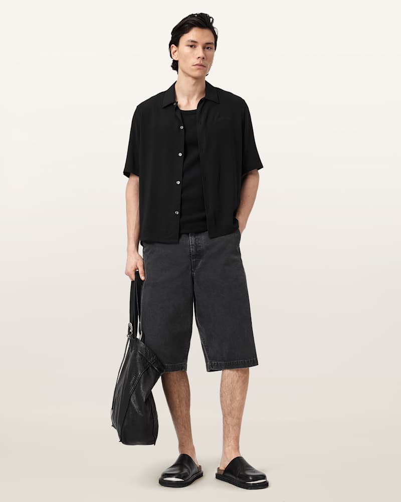 Baron Embroidered Boxy Shirt