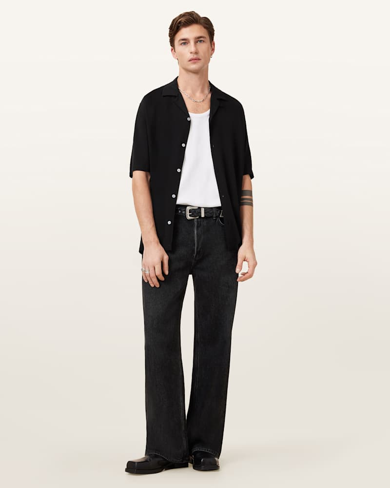 Venice Revere Collar Ramskull Shirt