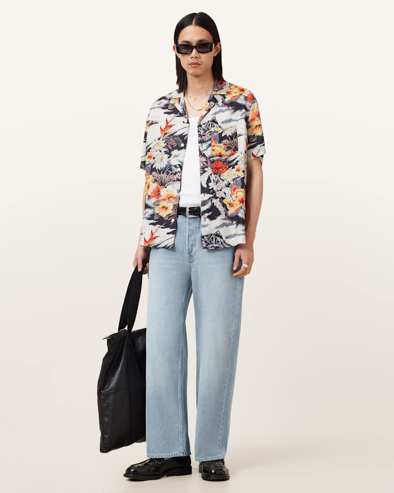 Oscani Short Sleeve Printed Shirt