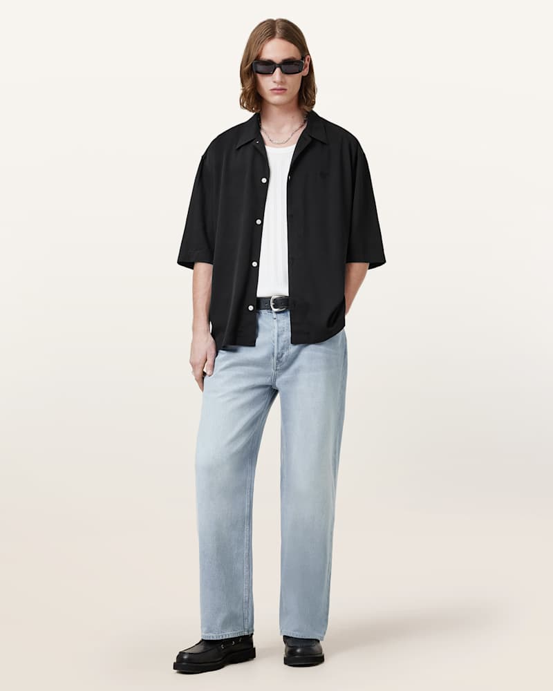 Rialto Oversized Short Sleeve Shirt