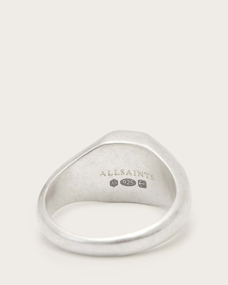 Jake Oval Textured Signet Ring