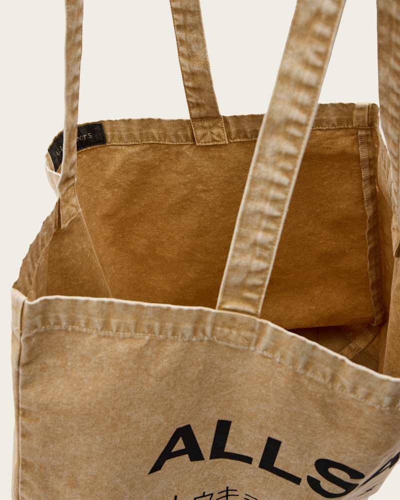 Underground Acid Wash Logo Tote Bag