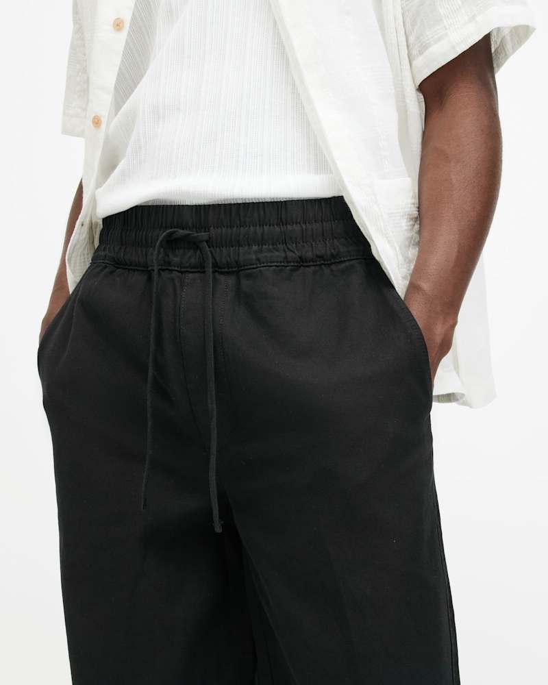 Hanbury Linen Blend Relaxed Fit Trousers