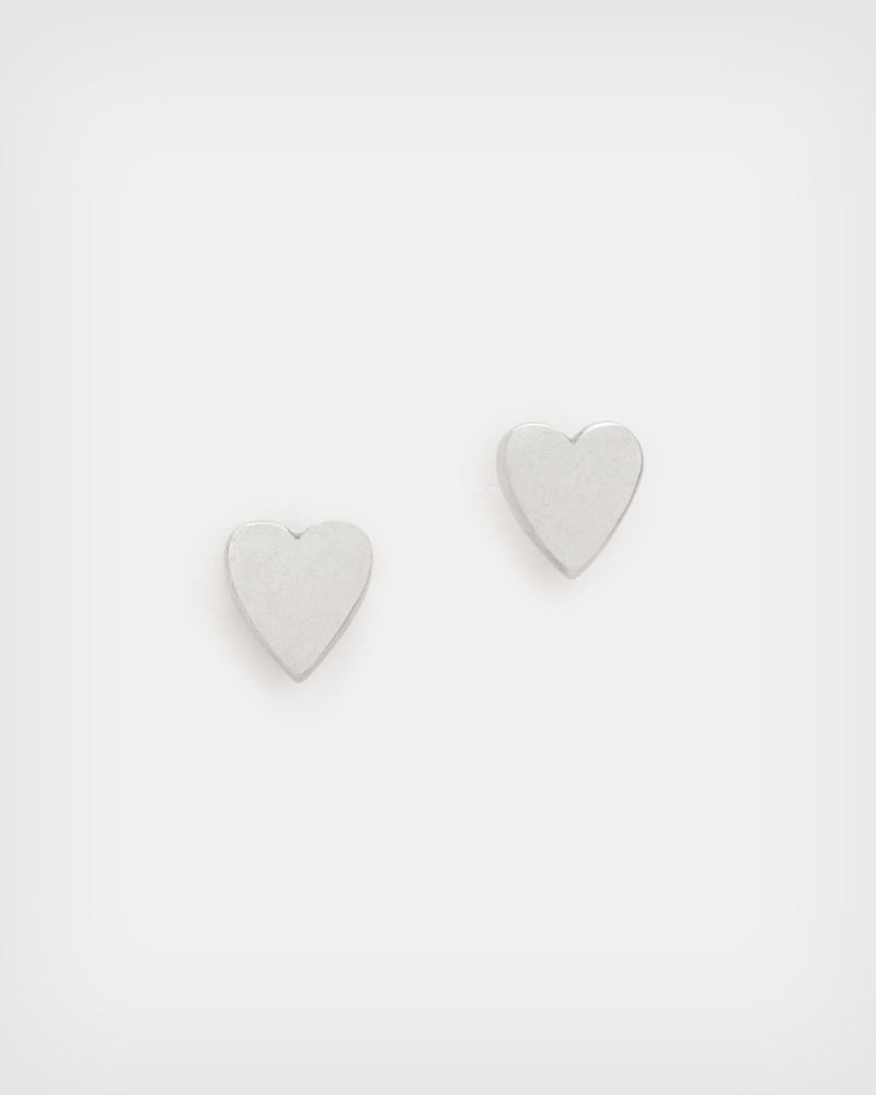 Amor Sterling Silver Stud Earring