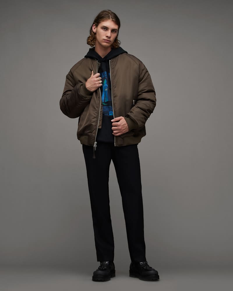 Akio 2-In-1 Recycled Quilt Bomber Jacket
