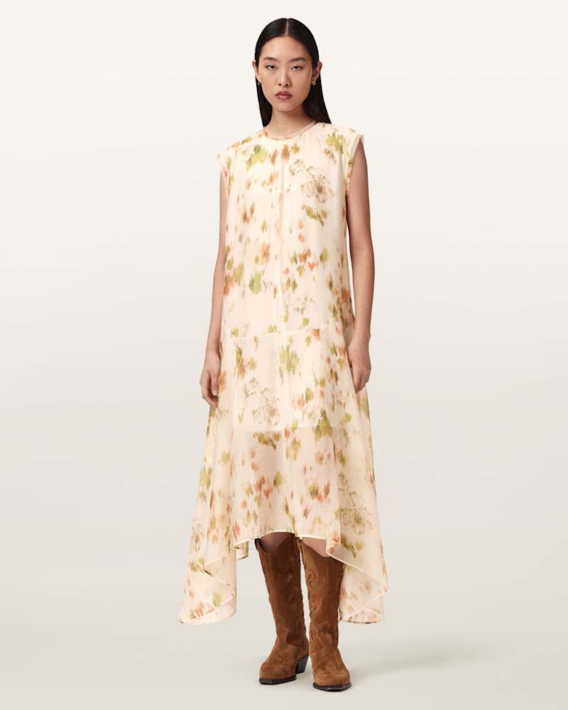Tanner Floral Midi Dress