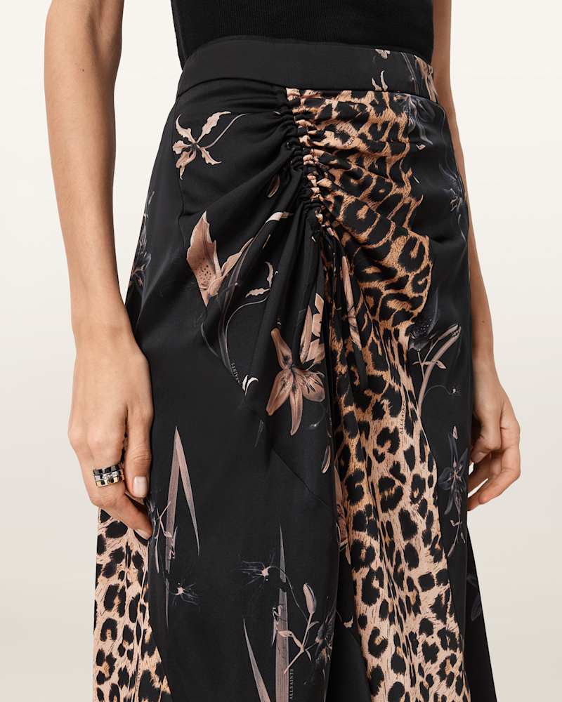 Arleen Multi Print Maxi Skirt