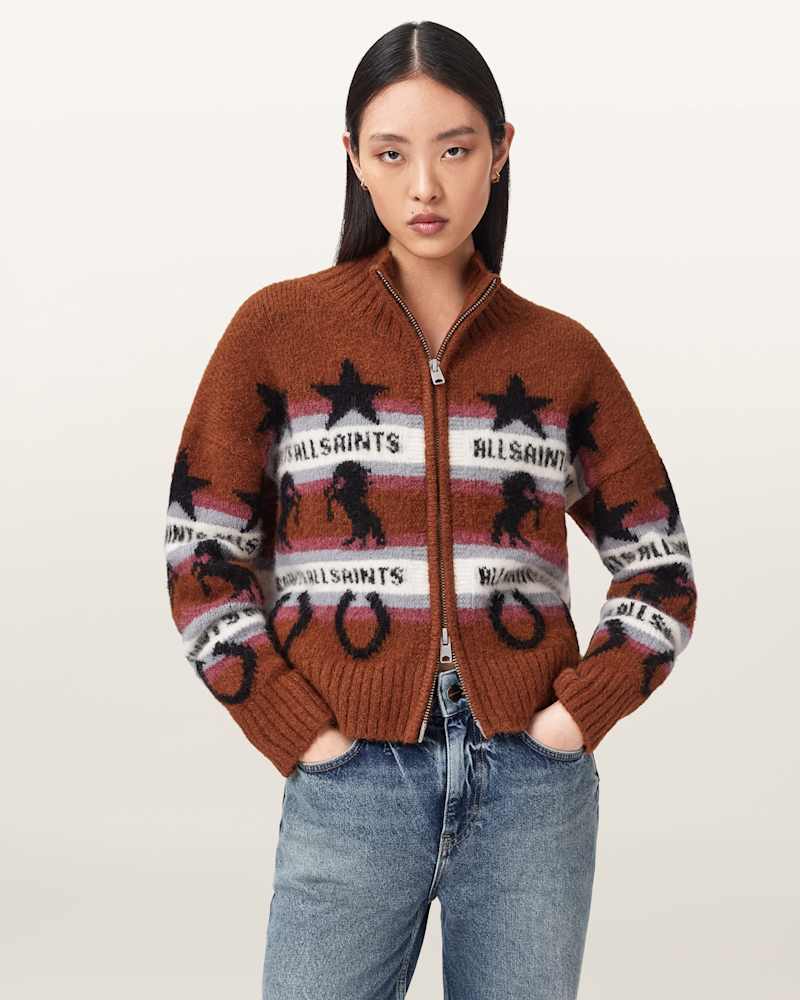 Epona Jacquard Cardigan