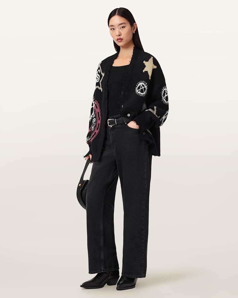 Hester Jacquard Cardigan