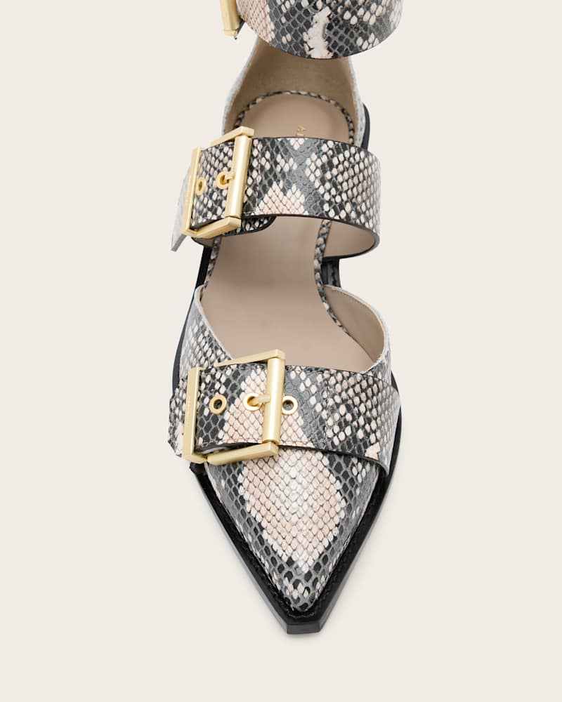 Sutton Leather Pointed Toe Shoes