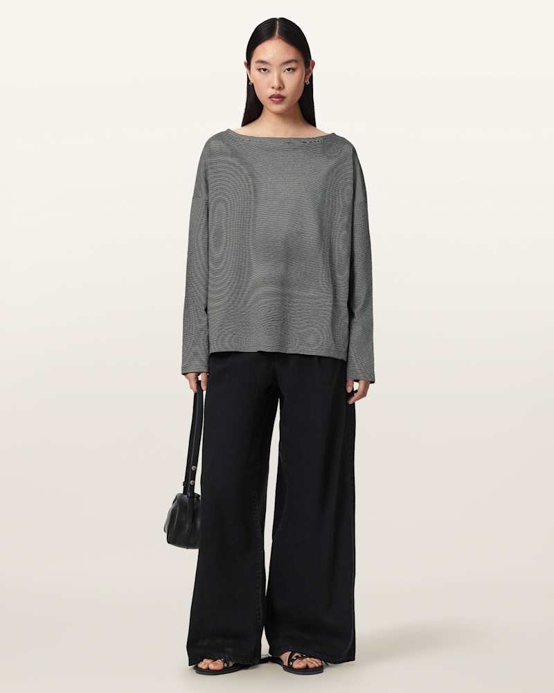 Rita Long Sleeve Striped T-Shirt