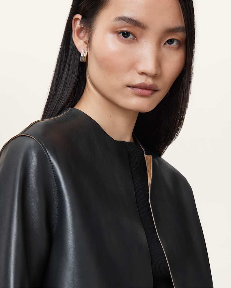 Selby 2-In-1 Reversible Suede Mac Coat