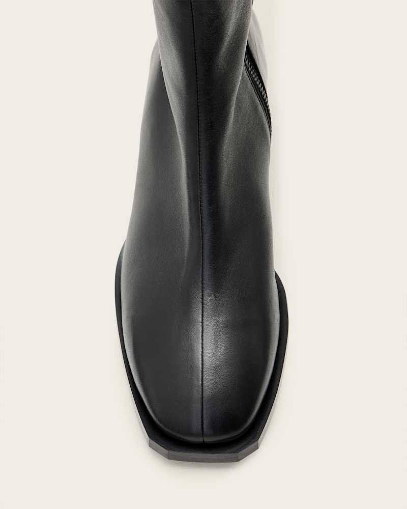 Avril Leather Ankle Boots