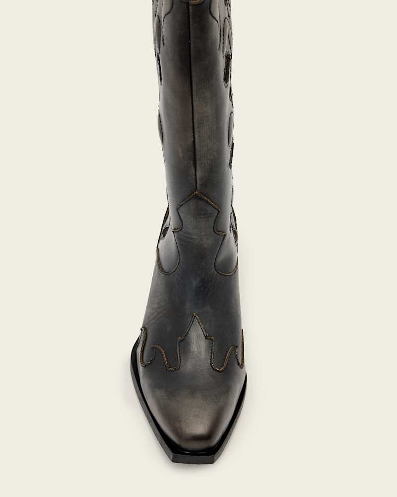 Dolly Western Leather Boots