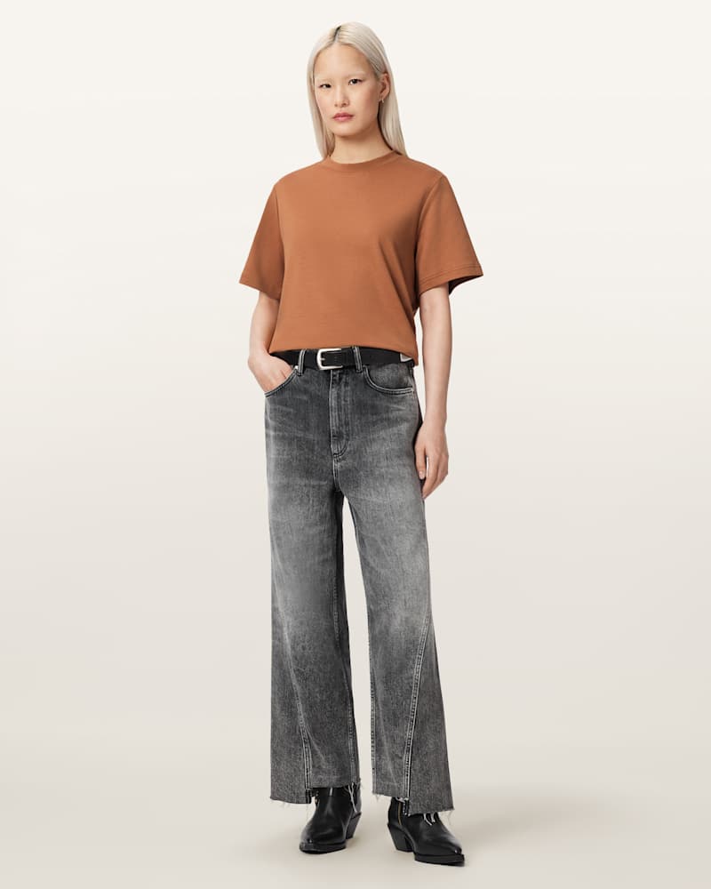 Lisa Boxy Crew Neck T-Shirt