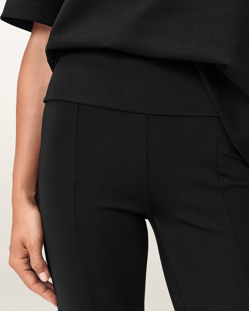 Rebecca Zip Flared Trousers