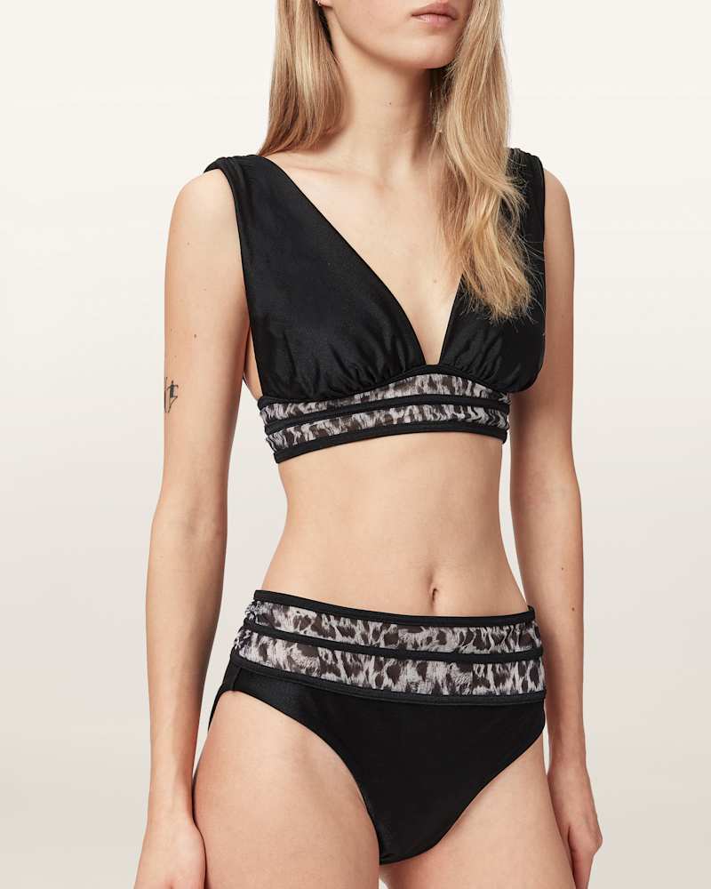 Xalia High Waisted Bikini Bottoms