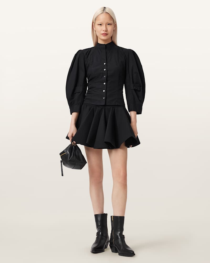 Maud Lace Up Shirt