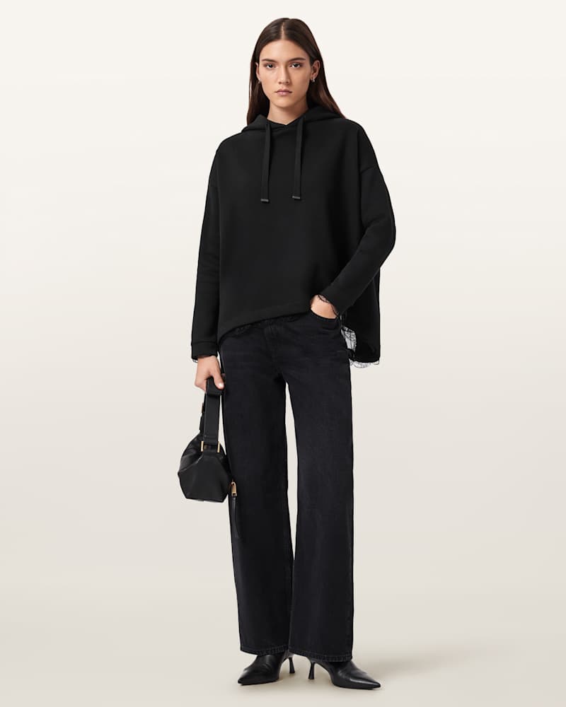 Nia Lace Relaxed FIt Hoodie