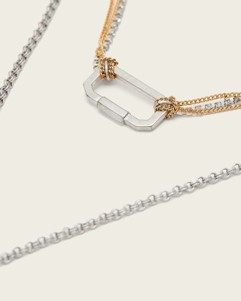 April Double Necklace