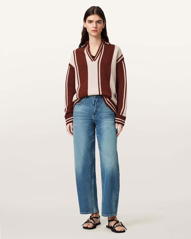 Sadie Barrel Leg Denim Jeans