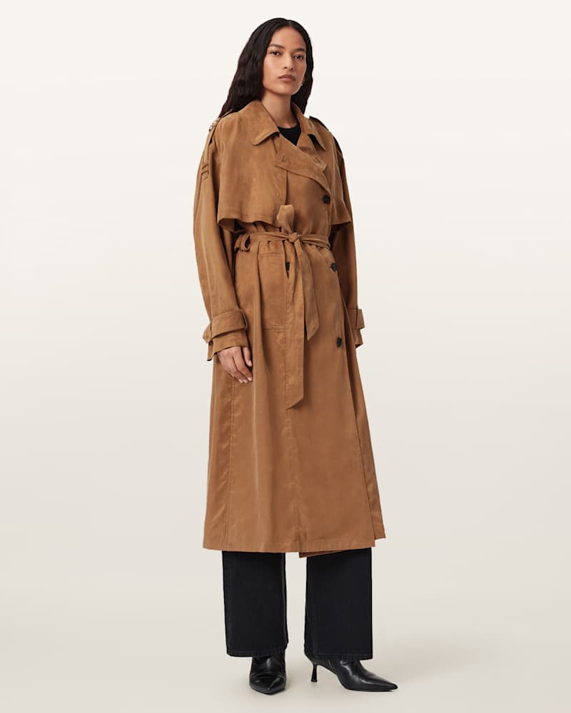 Linnie Lightweight Trench Coat