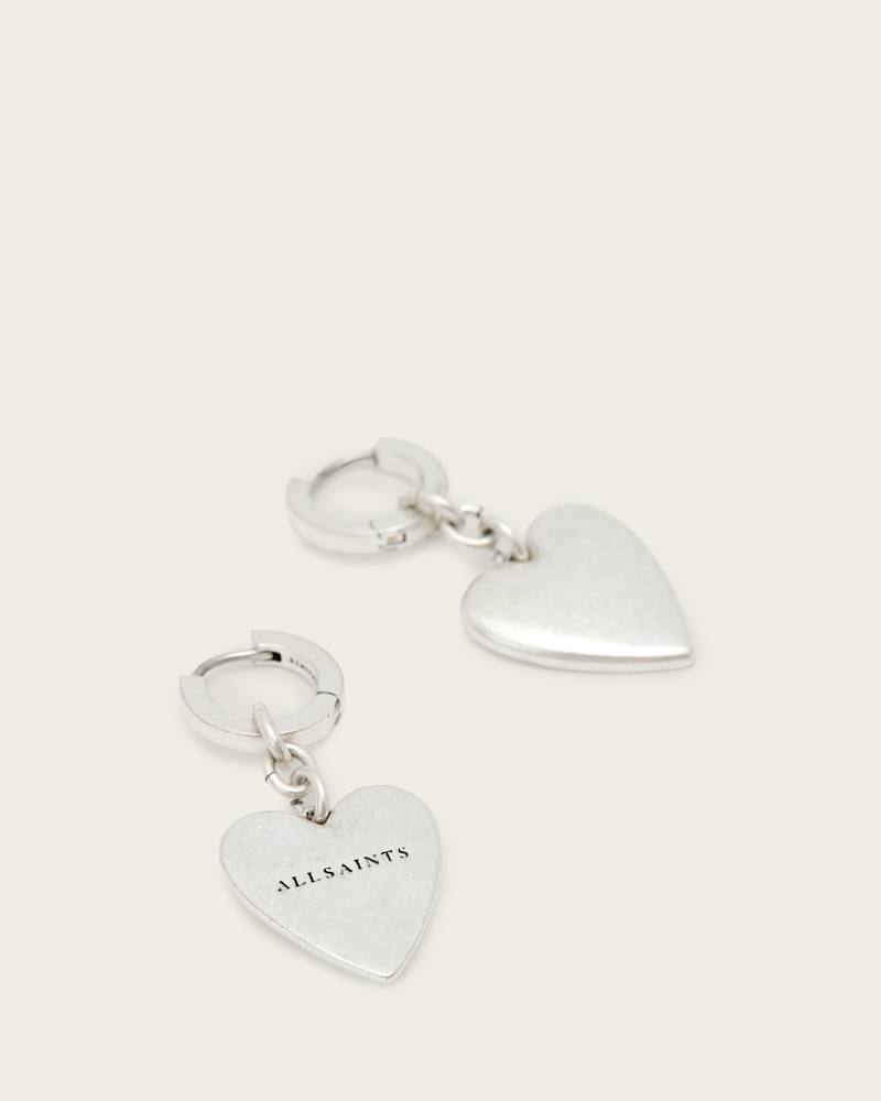 Lia Heart Huggie Earrings