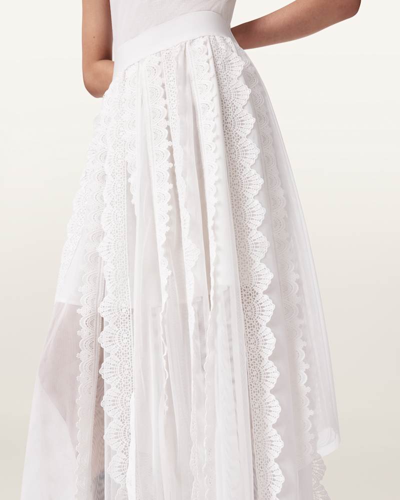 Vashtie Lace Maxi Skirt