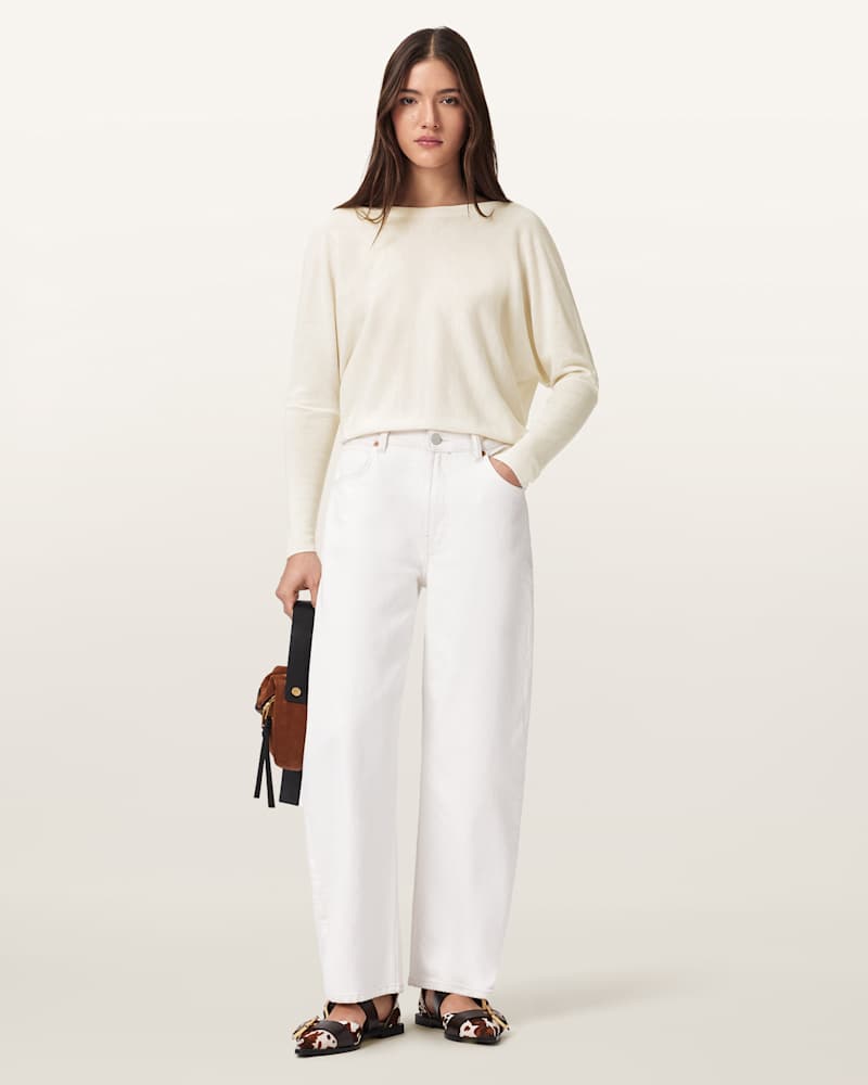 Julieana Wrap Merino Wool Jumper