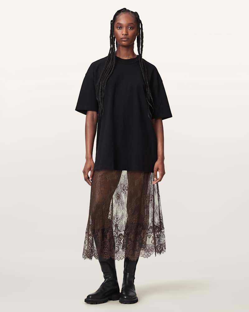 Arran Lace Ankle Length Skirt