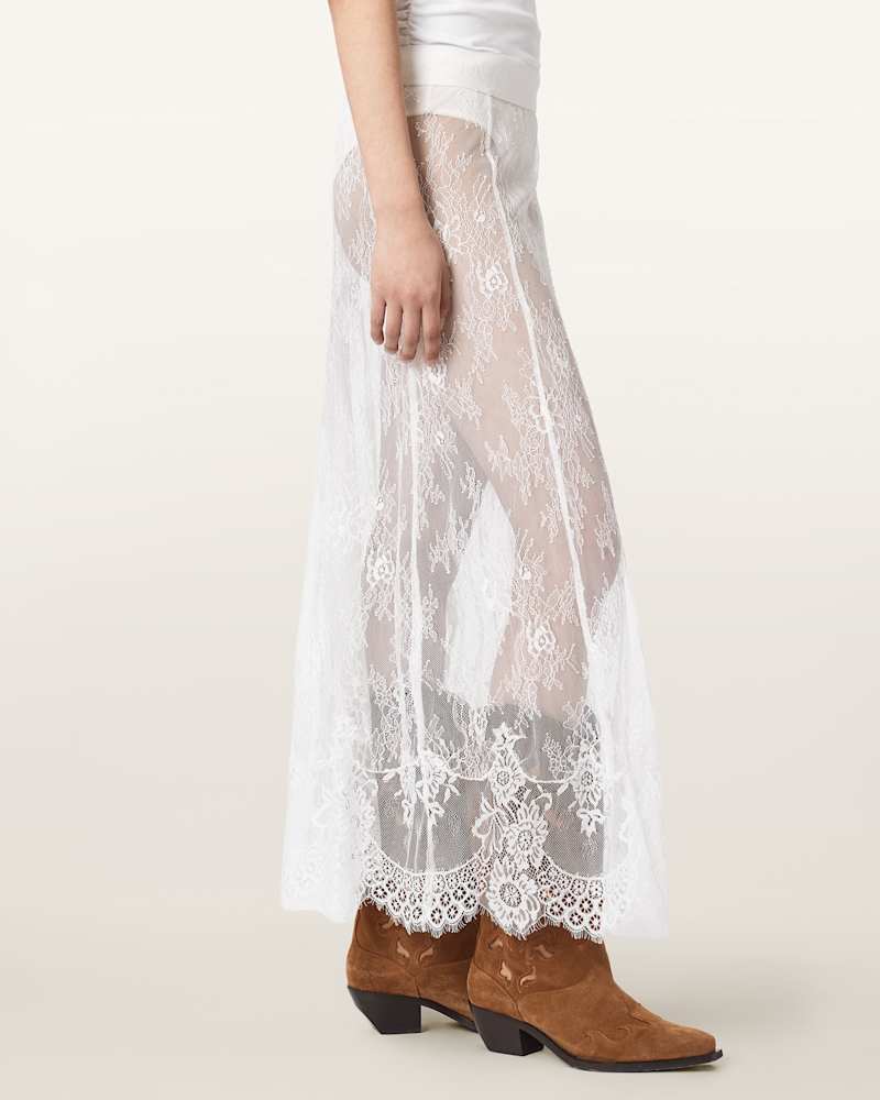 Arran Lace Ankle Length Skirt