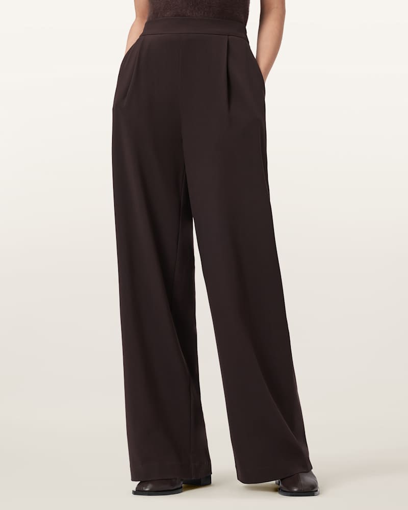 Aleida Lightweight Wide Leg Trousers 