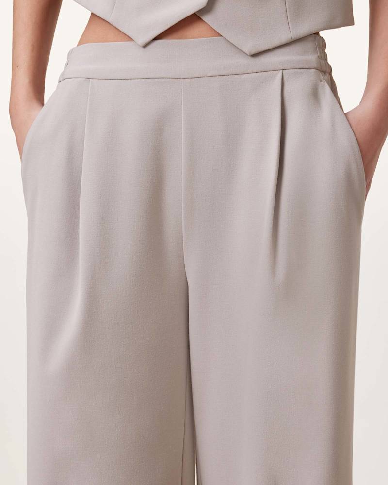 Aleida Lightweight Wide Leg Trousers