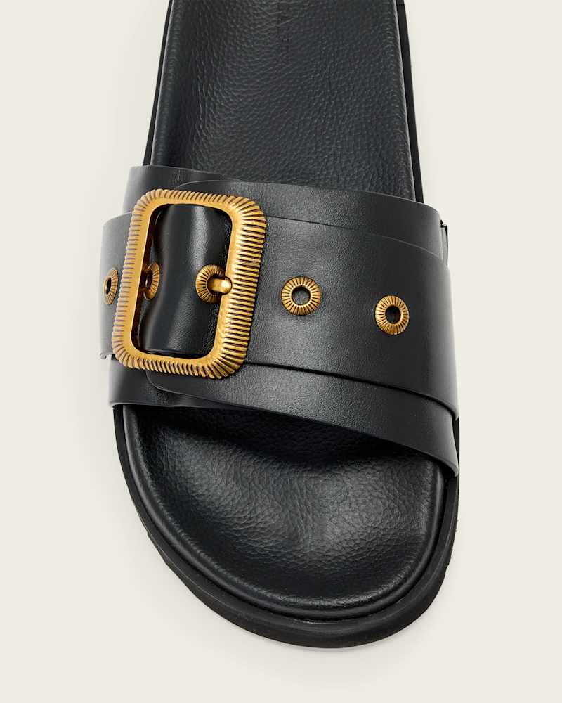 Ellie Western Leather Sandals