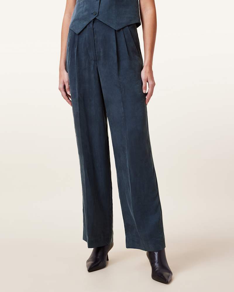 Averie Tencel Wide Leg Trousers