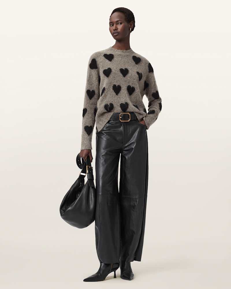 Amora Jacquard Brushed Jumper