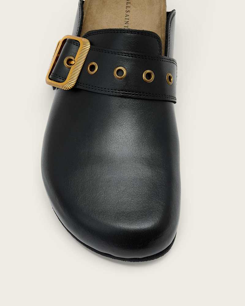 Staffa Adjustable Leather Mules