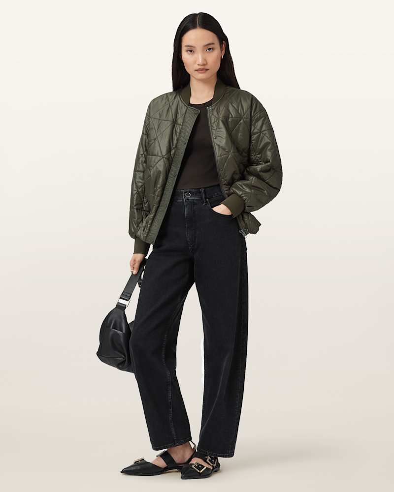Alli Quilted Bomber Jacket
