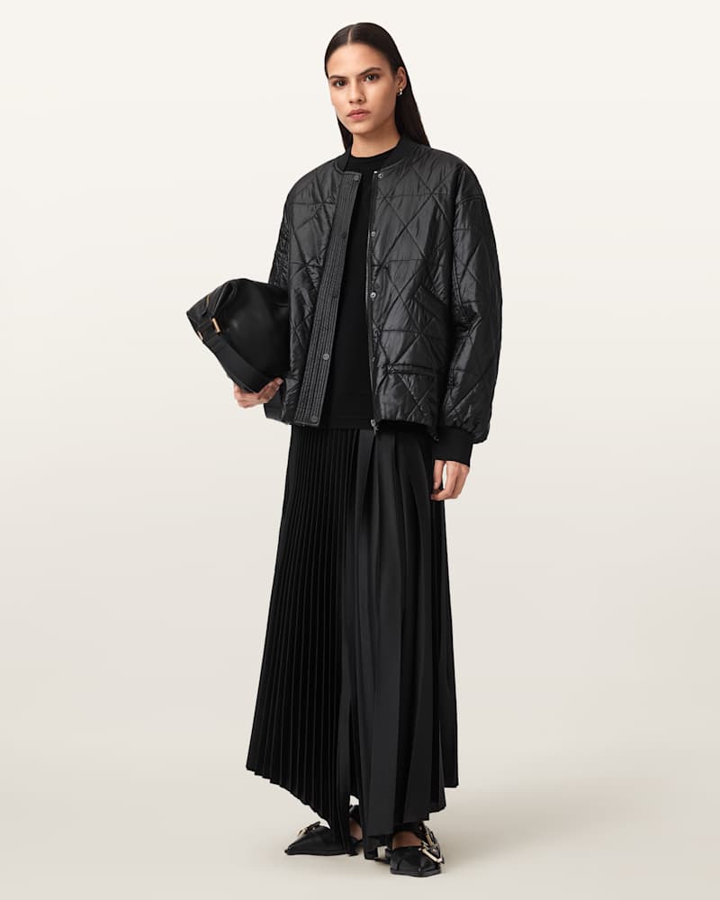 Alli Quilted Bomber Jacket