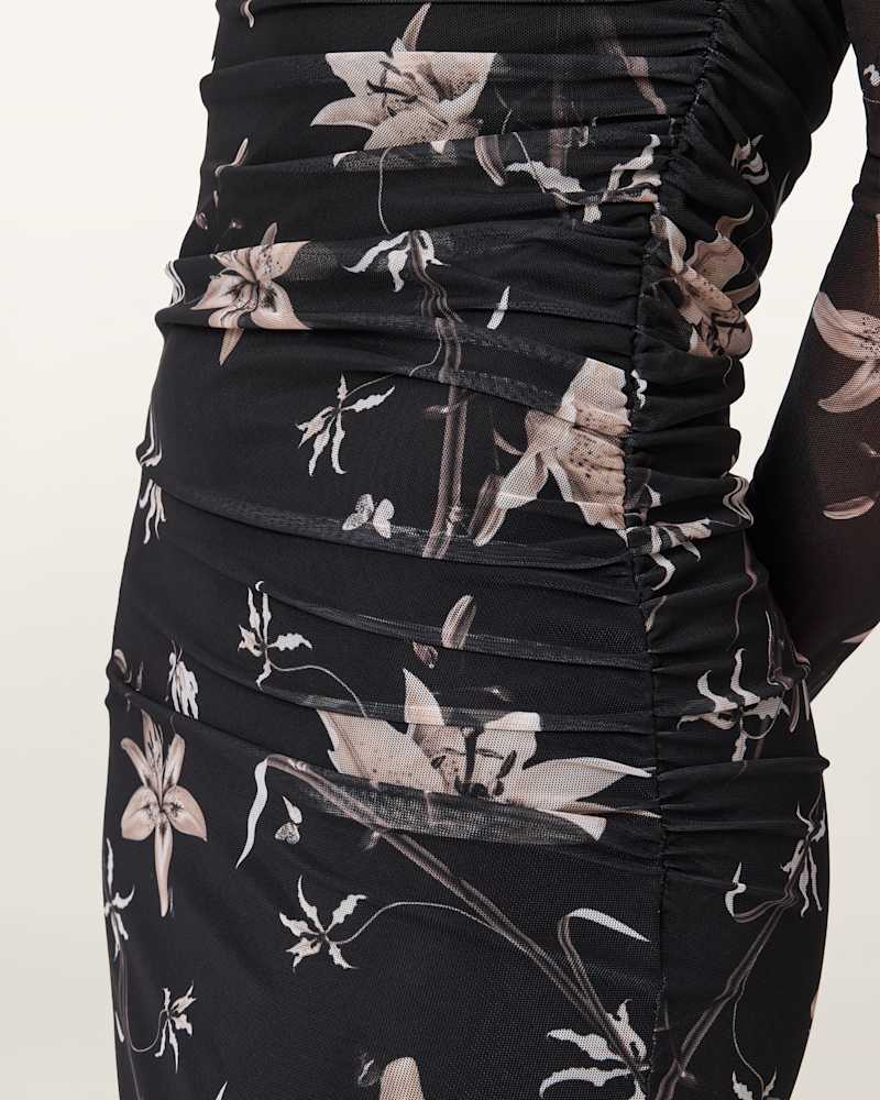 Caia Mesh Maxi Dress