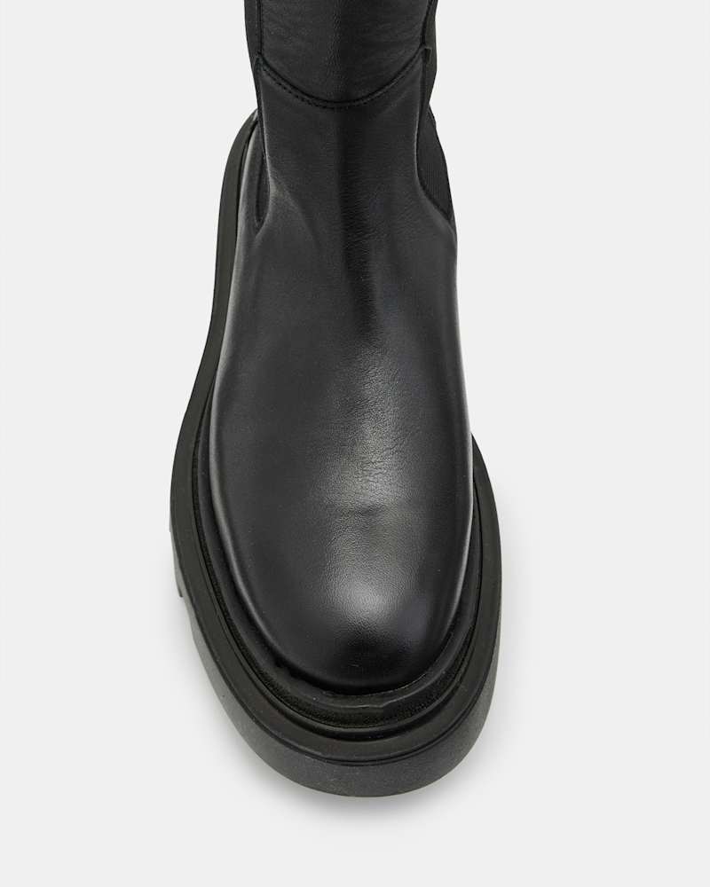 Monica Knee High Leather Boots