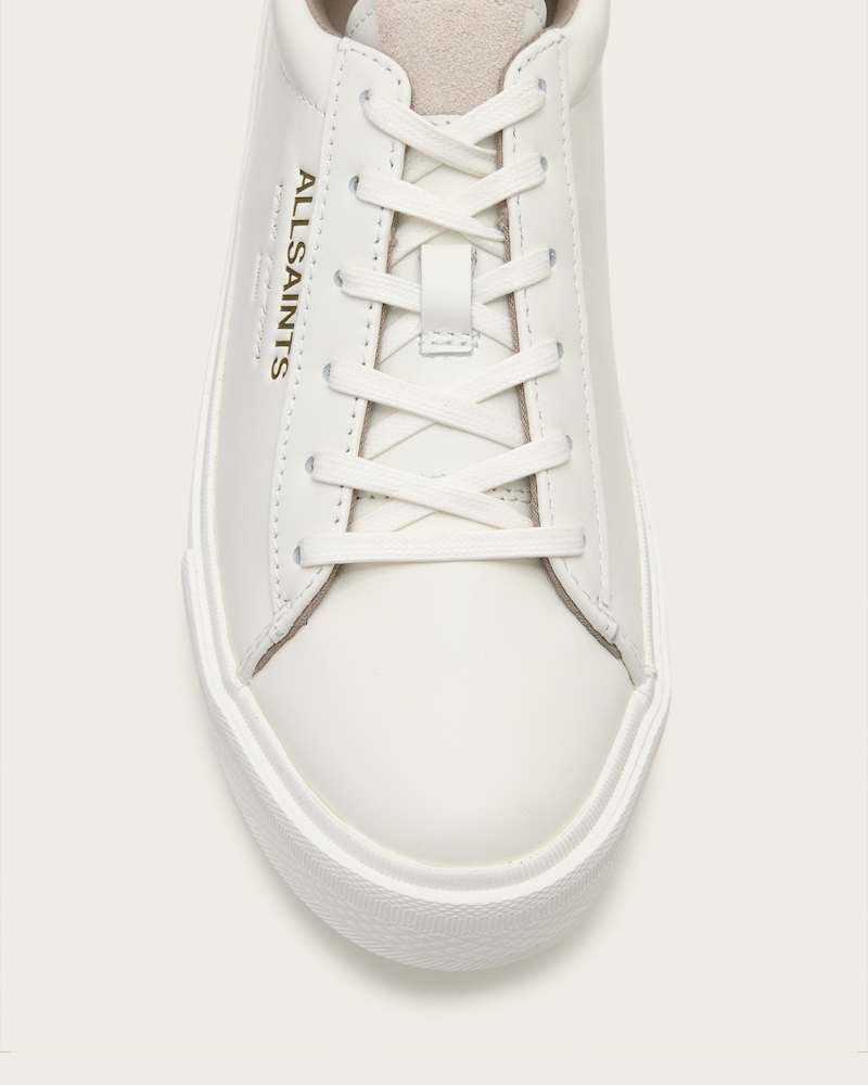 Underground Leather Low Top Trainers
