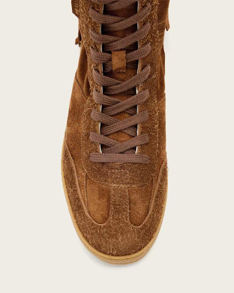 Louise Suede Fringe Trainers