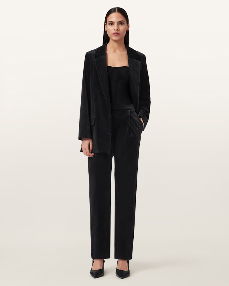 Aleida Velvet Blazer